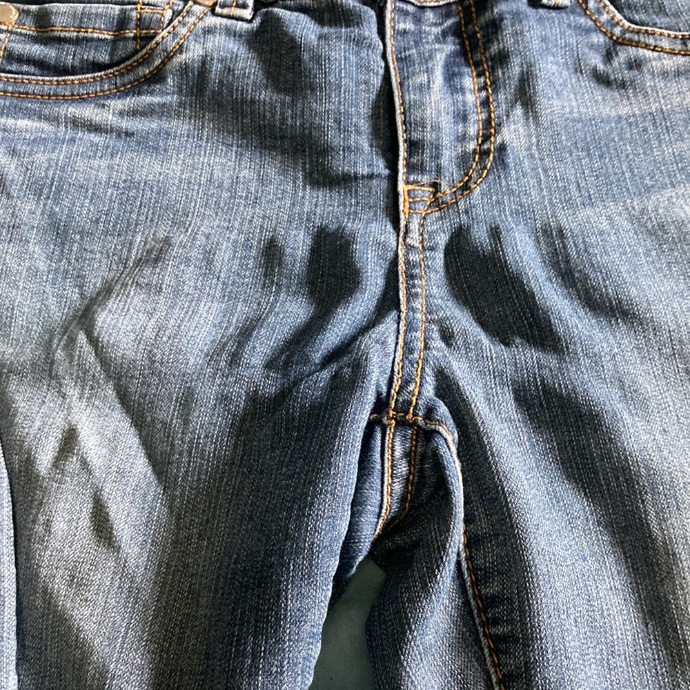 Torrid medium wash stretch denim low-mid rise skinny - Picture 4 of 6